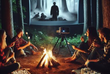 Camping Projector: Enhancing Outdoor Movie Nights