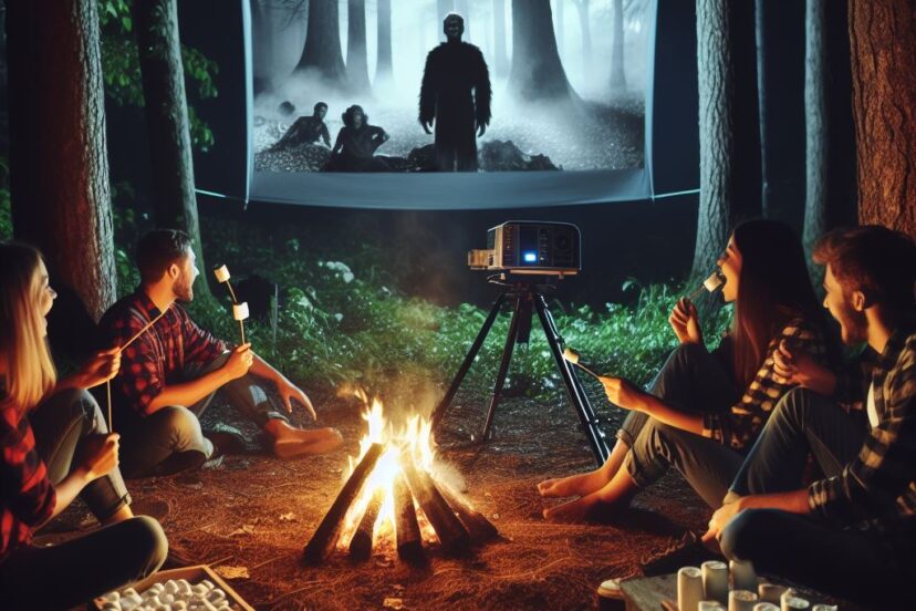 Camping Projector: Enhancing Outdoor Movie Nights