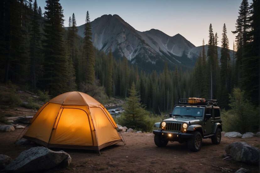 Jeep Camping Tent: Off-Road Adventures Await!