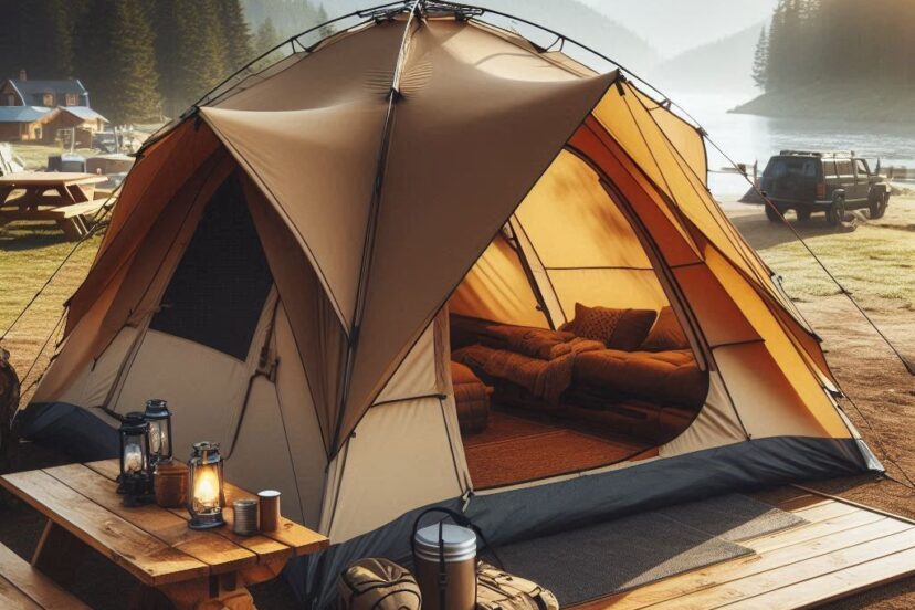 Big Camping Tents: Outdoor Spacious Shelters